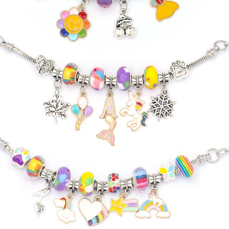 JUEGO KIT PULSERAS DE CRISTAL 112 PIEZAS (🎁EL MEJOR REGALO DE 2023🎁)