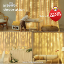 💡SERIE DE LUCES LED TIPO CORTINA 3X3 METROS 🎁 (300 FOCOS - 8 MODOS DE ILUMINACION)