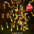 LUZ EN FORMA DE GOTA 💧(60 Focos 12 METROS - 8 MODOS DE ILUMINACION)