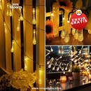 LUZ EN FORMA DE GOTA 💧(60 Focos 12 METROS - 8 MODOS DE ILUMINACION)