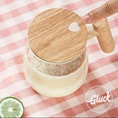 Taza EasyMix de vidrio de lujo 400ml mug automezcladora