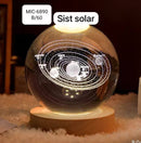 🪐ASTRAL LIGHT🌕LAMPARA ESFERA DE CRISTAL 3D