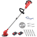 CORTADORA DE CÉSPED DOBLE BATERÍA