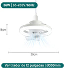 VENTILADOR CON FOCO 360°