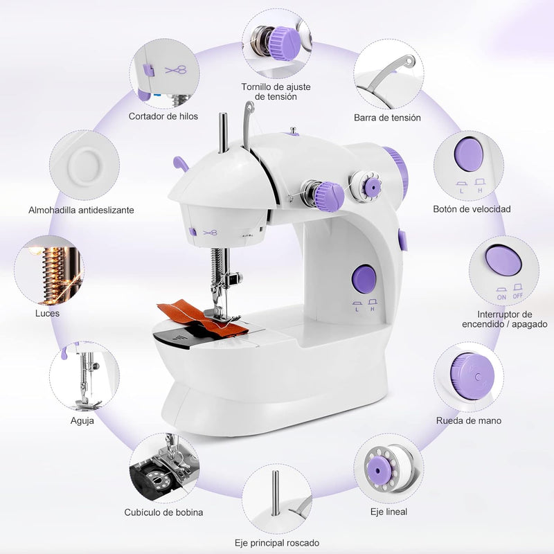 MAQUINA DE COSER PORTATIL