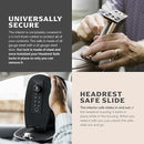 🔑✨ Guarda tus objetos de forma segura y discreta mientras conduces.