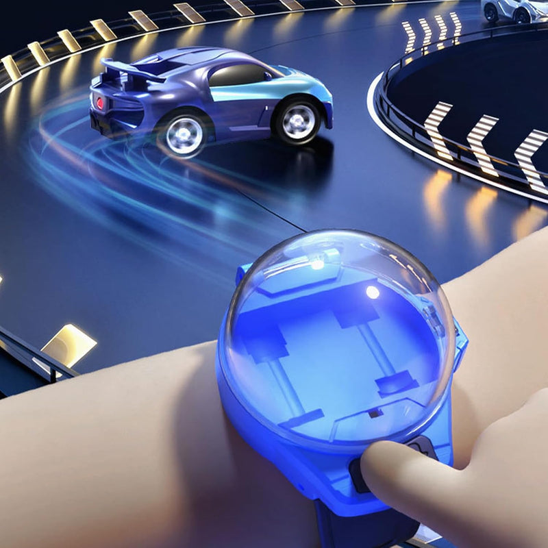 RELOJ CON COCHE A CONTROL REMOTO
