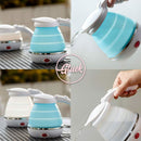 Hervidor y Calentador de Agua Eléctrico Portátil Plegable Tetera Viajera y Oficina