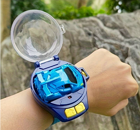 RELOJ CON COCHE A CONTROL REMOTO