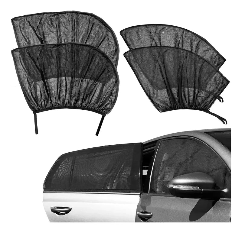 Set de 4 Tapasoles de Malla para Ventana de Auto