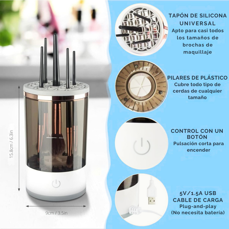 Limpiador de Brochas CleanBrush® Pro