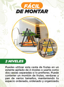 CESTA DE FRUTAS DOS NIVELES