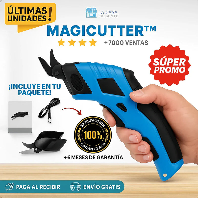 MAGICUTTER™ - TIJERA ELÉCTRICA PREMIUM - REEMPLAZA TUS TIJERAS PARA SIEMPRE