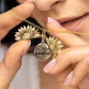 Tu eres mi sol🌻Hermoso Collar de Girasol💜