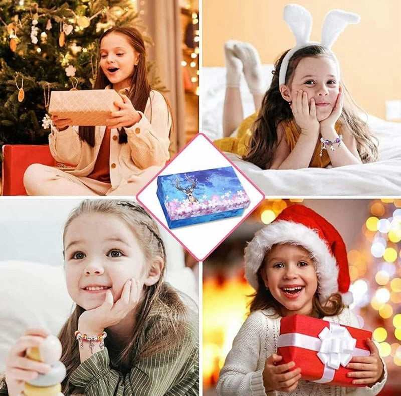 JUEGO KIT PULSERAS DE CRISTAL 112 PIEZAS (🎁EL MEJOR REGALO DE 2023🎁)