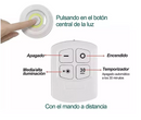 Luz Led Pro® Set X 3 Inalambrica con Control