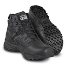 Bota original SWAT Alpha Fury 6" con puntera pulida, impermeable y cremallera lateral negra