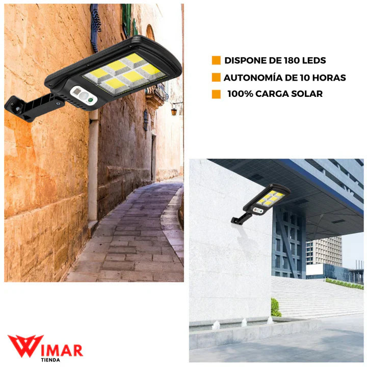 Farola Premium Con Panel Solar