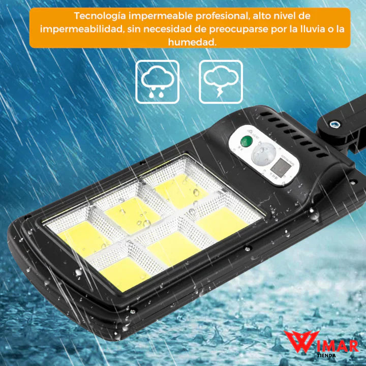 Farola Premium Con Panel Solar