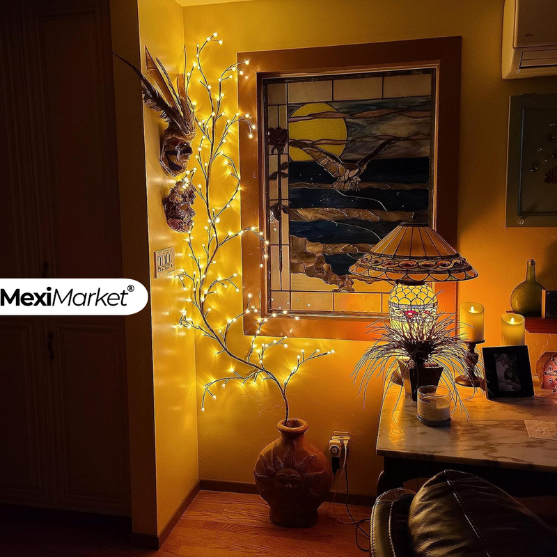 RAMA DE LUCES FLEXIBLES DE 2.4 METROS 💡