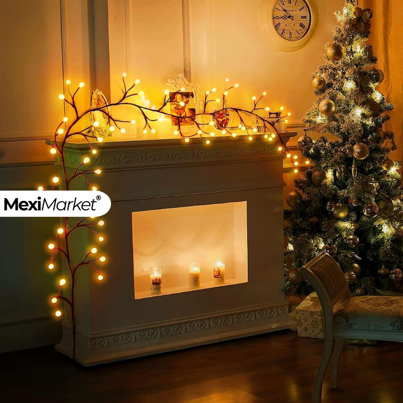 RAMA DE LUCES FLEXIBLES DE 2.4 METROS 💡