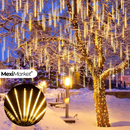 🎄LUCES LED DE LLUVIA🎄( 8 TIRAS LUZ LED CALIDA 30 cm c/u)