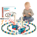 TREN INTERACTIVO CON SONIDO Y LUZ 💥 - 60 PIEZAS