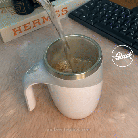 Mug Térmico Mezclador Automático Elegante Multiusos