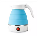 Hervidor y Calentador de Agua Eléctrico Portátil Plegable Tetera Viajera y Oficina