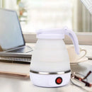 Hervidor y Calentador de Agua Eléctrico Portátil Plegable Tetera Viajera y Oficina