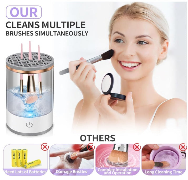 Limpiador de brochas electrico