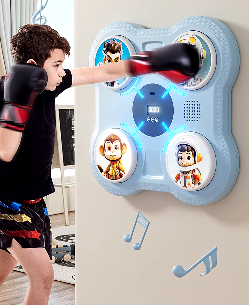 Máquina de Boxeo Inteligente Infantil + Guante de Regalo