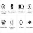 Combo: Maquina Patillera Dragon YT-10 + Mini Afeitadora HWT8