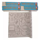 Rollo De Papel Adhesivo Dibujos Colorear