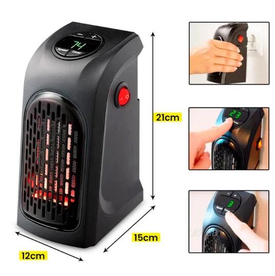 Mini Calentador Portatil 400W