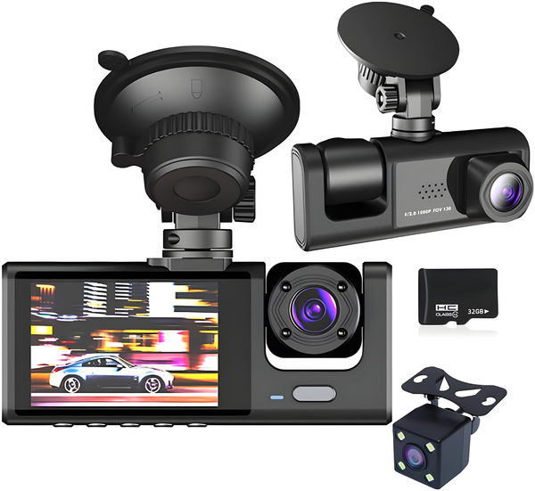 GripMaster - Camara Doble Para Auto